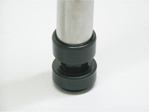 Plastic adjuster with rubber base 35mm