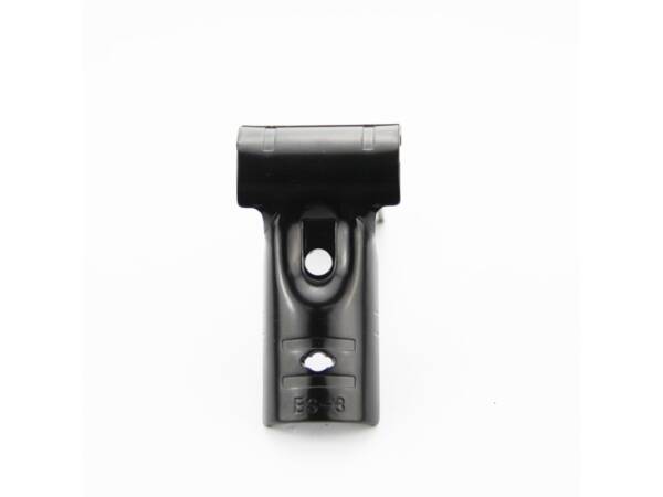 Wide outer corner joint, black