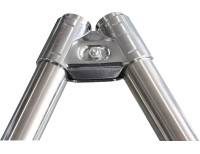 45° connection joint, set, nickel