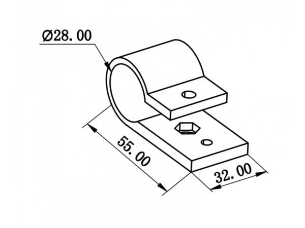 Plastic clamp