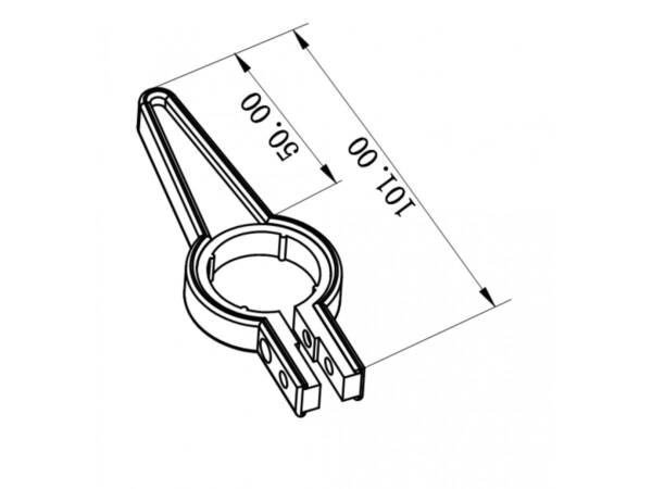Plastic clamp