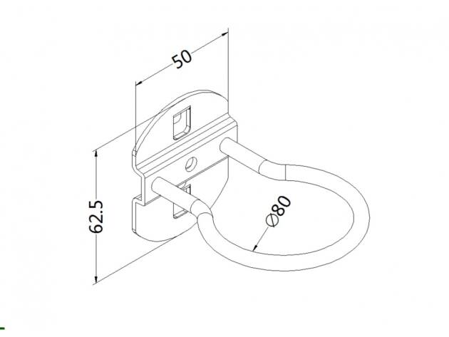 Workbench holder, model 11, dia 80mm