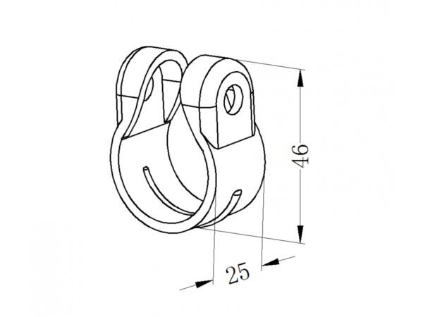 Ring joint, black