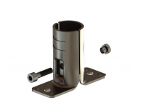 Flat connection joint, set, nickel