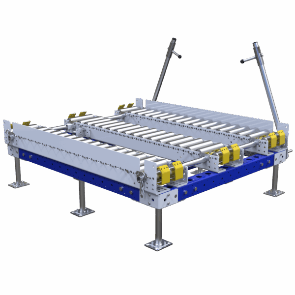 Conveyor station Q-100-1501 - 1260x1050mm - 910kg