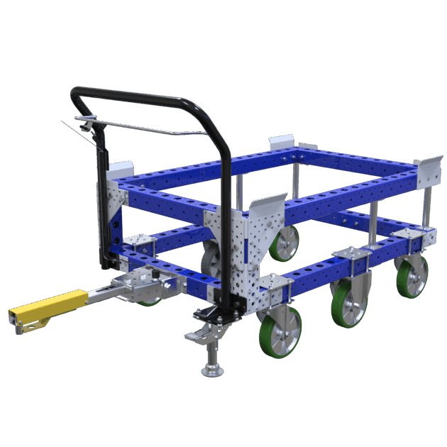 Palletkar verhoogd Q-100-2259 - 1260x840mm - 1000kg