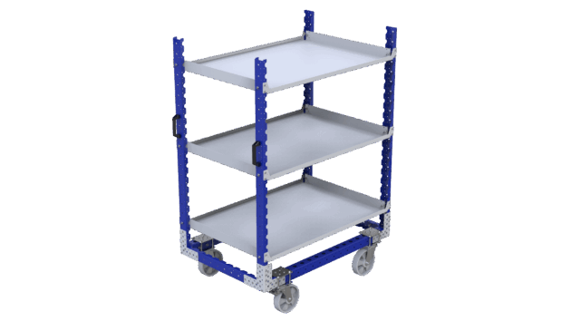 Etagewagen Q-100-2310 met 3 lades- 1260x840mm - 272kg