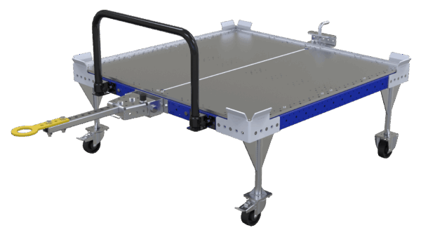 Plateauwagen voor AGV transport Q-100-2785 - 1260x1050mm - 600kg