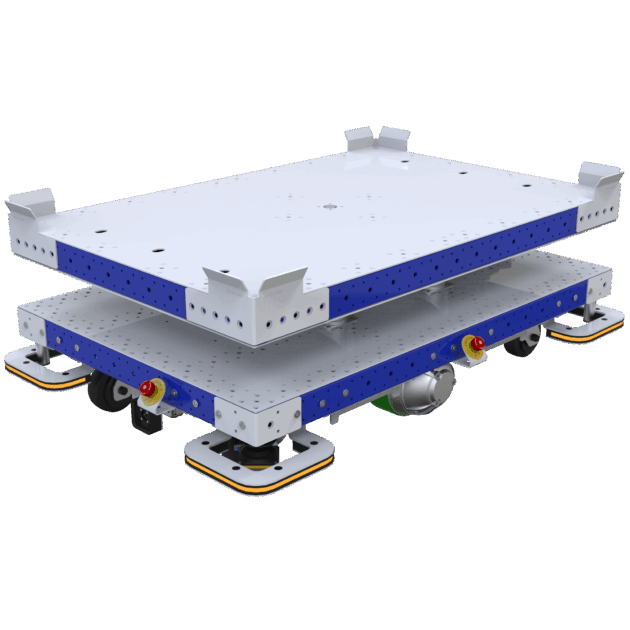 AGV plateauwagen met draaiplateau Q-100-3434 -1260x840mm -1000kg