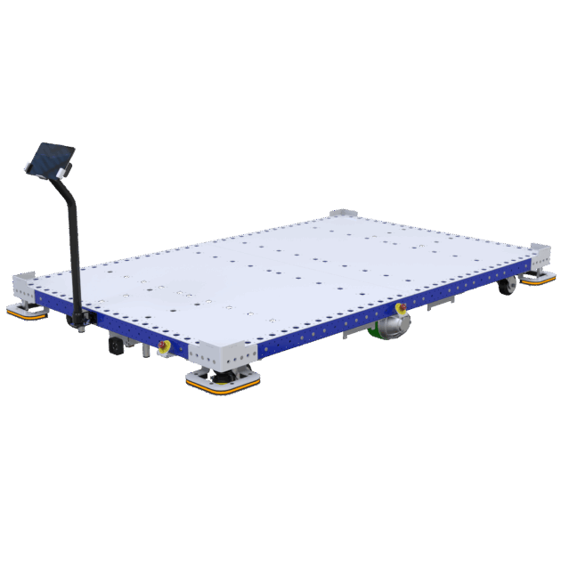 AGV plateauwagen Q-100-3669 - 2450x1540mm - 1000kg