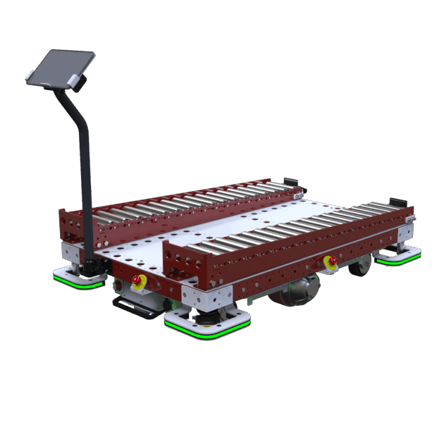 AGV palletkar met gravitaire rollenbaan Q-100-5078 - 1260x840mm - 500kg