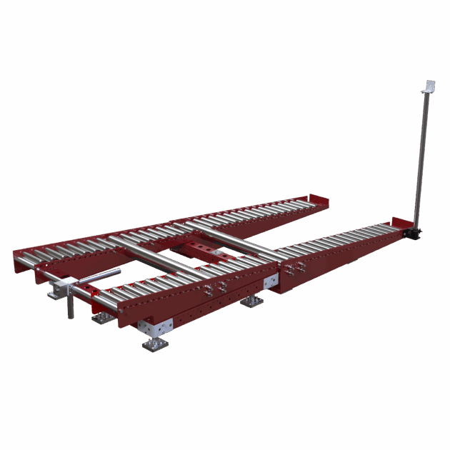 Conveyor station Q-100-5080 - 2520x950mm - 1000kg