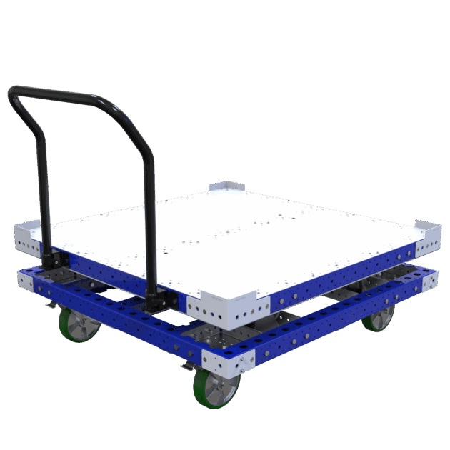 Plateauwagen met draaiplateau Q-100-5819 -1260x1260mm - 681kg