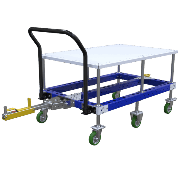 Plateauwagen voor AGV transport Q-100-7026 - 1250x825mm - 150kg