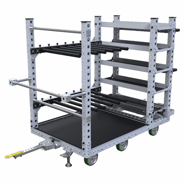 Kittingkar met lades en hangers Q-100-8324 - 1680x1050mm - xxxkg