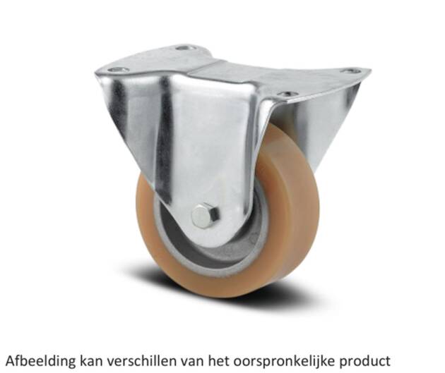 Bokwiel - TENTE 3478ITP125P62 - polyurethaan - dia 125mm - max 250 kg - 00300906