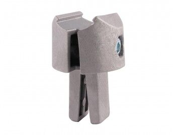 Aluminium 90° connector