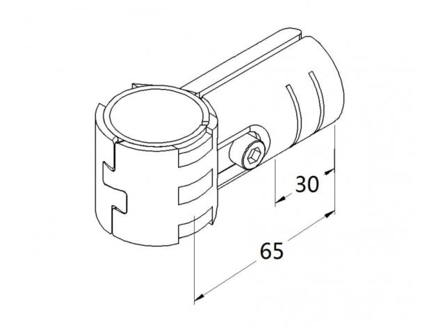 Single slider joint, set