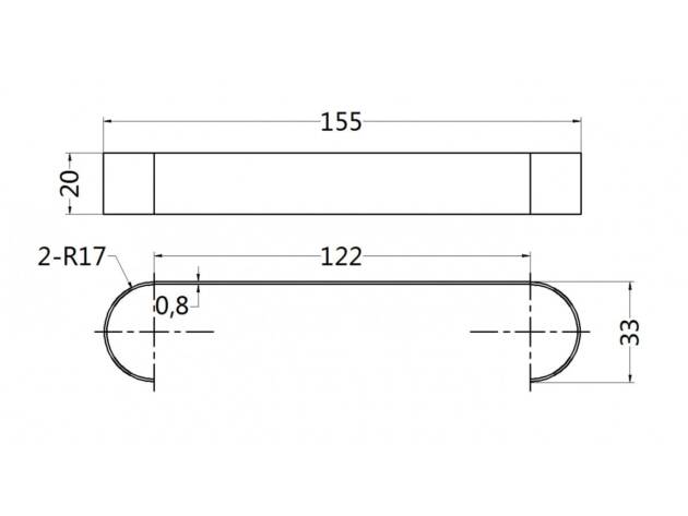 Roller track brake 40mm