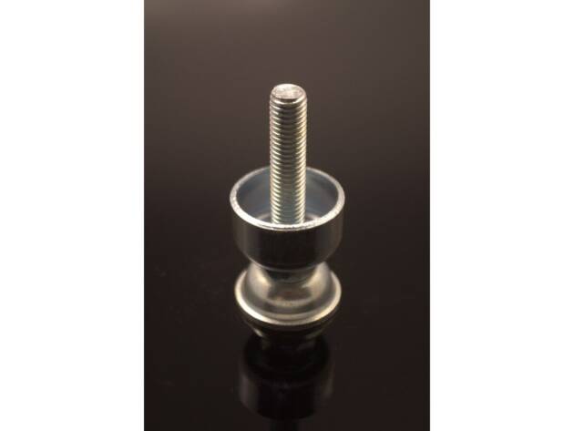 Stelvoet M10, L=61mm, dia 34mm, ESD