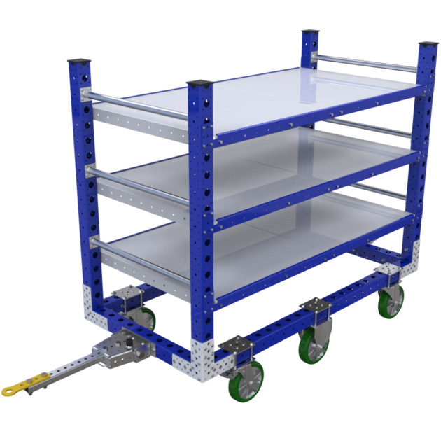 Etagewagen LF-007-1424 met 3 lades - 1680x840mm - xxxkg