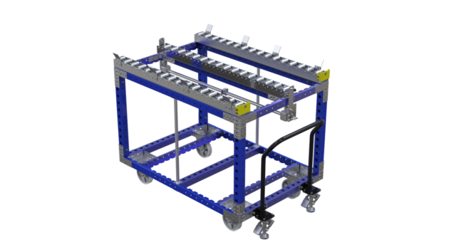 Palletkar met rollenbaan LF-100-0351 - 1190x1610mm - 227kg