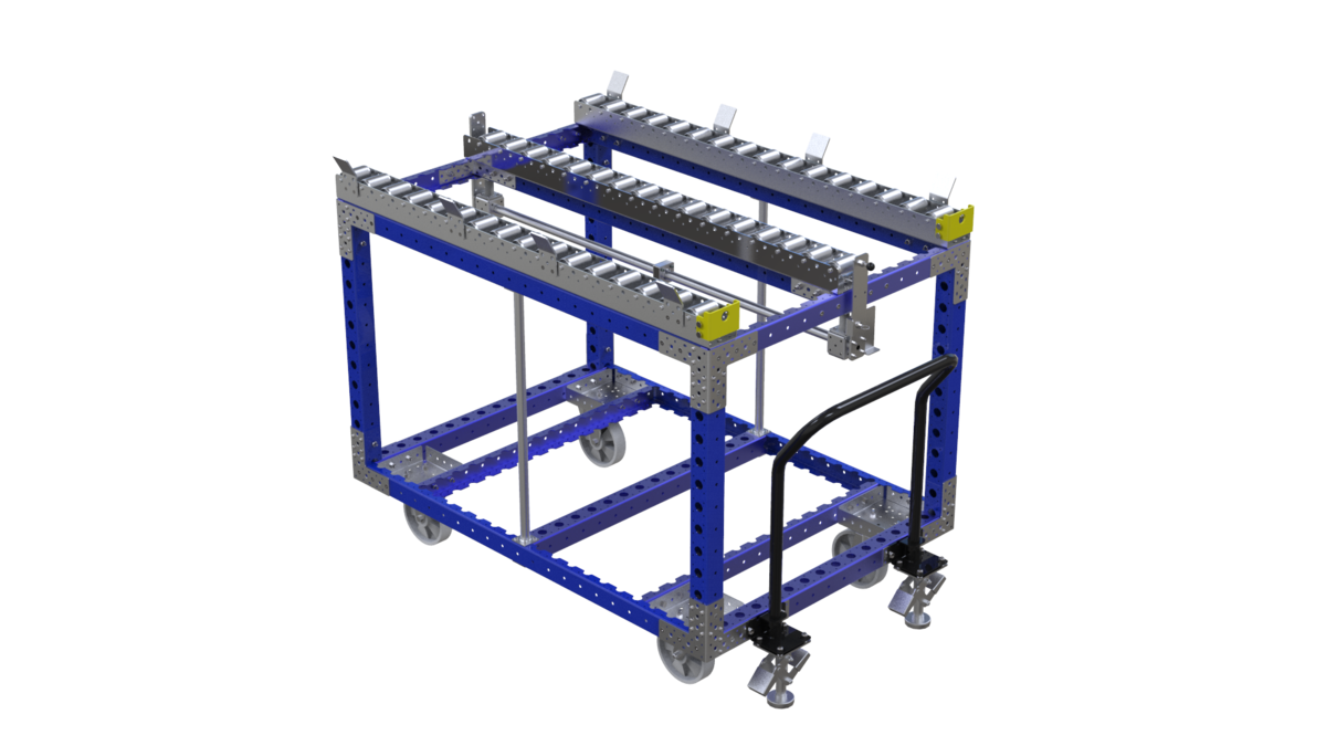 Palletkar met rollenbaan LF-100-0351 - 1190x1610mm - 227kg