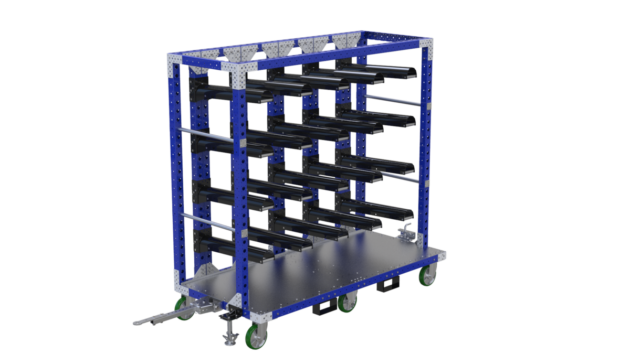 Draagarmkar LF-100-0817 - enkelzijdig 20 posities - 2240x1050mm - 1451kg