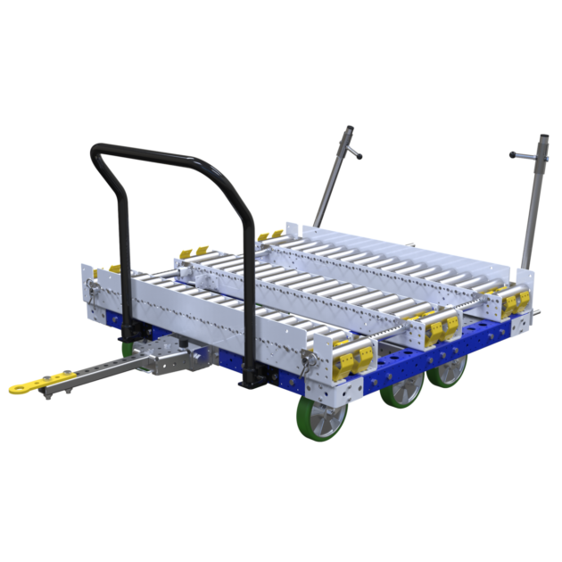 Palletkar met rollenbaan LF-100-1500 - 1260x1050mm - 910kg