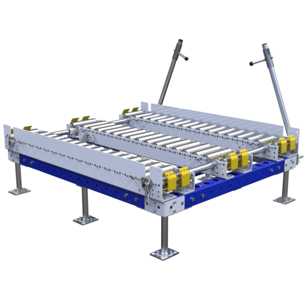 Conveyor station LF-100-1501 - 1260x1050mm - 910kg