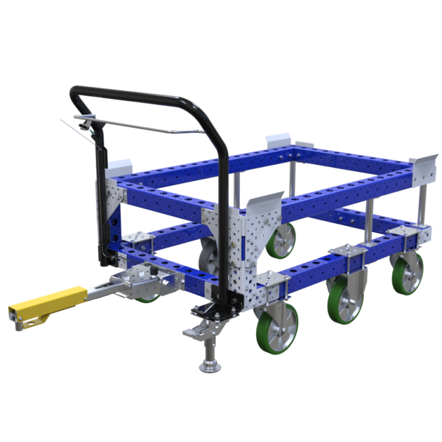 Palletkar verhoogd LF-100-2259 - 1260x840mm - 1000kg