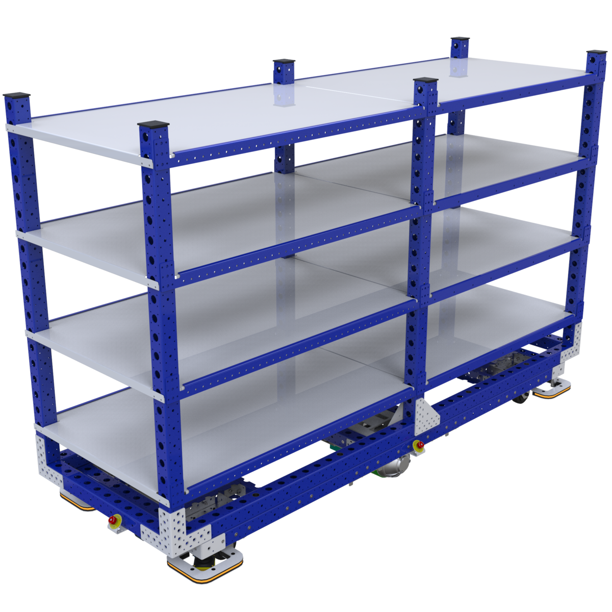 AGV etagewagen LF-100-3507 met 4 lades -2520x910mm - 453kg