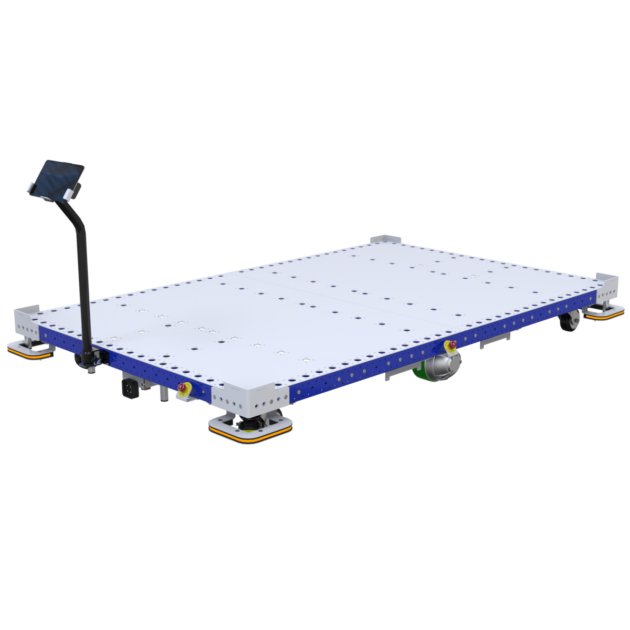 AGV plateauwagen LF-100-3669 - 2450x1540mm - 1000kg