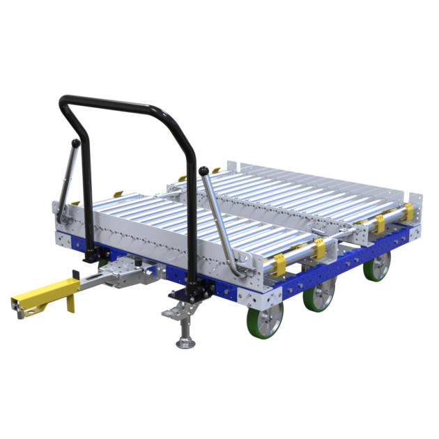 Palletkar met rollenbaan LF-100-4919 - 1260x1260mm - 1000kg
