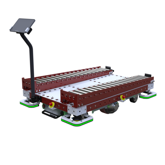 AGV palletkar met gravitaire rollenbaan LF-100-5078 - 1260x840mm - 500kg