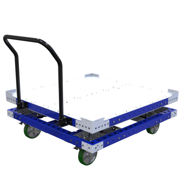 Plateauwagen met draaiplateau LF-100-5819 -1260x1260mm - 681kg
