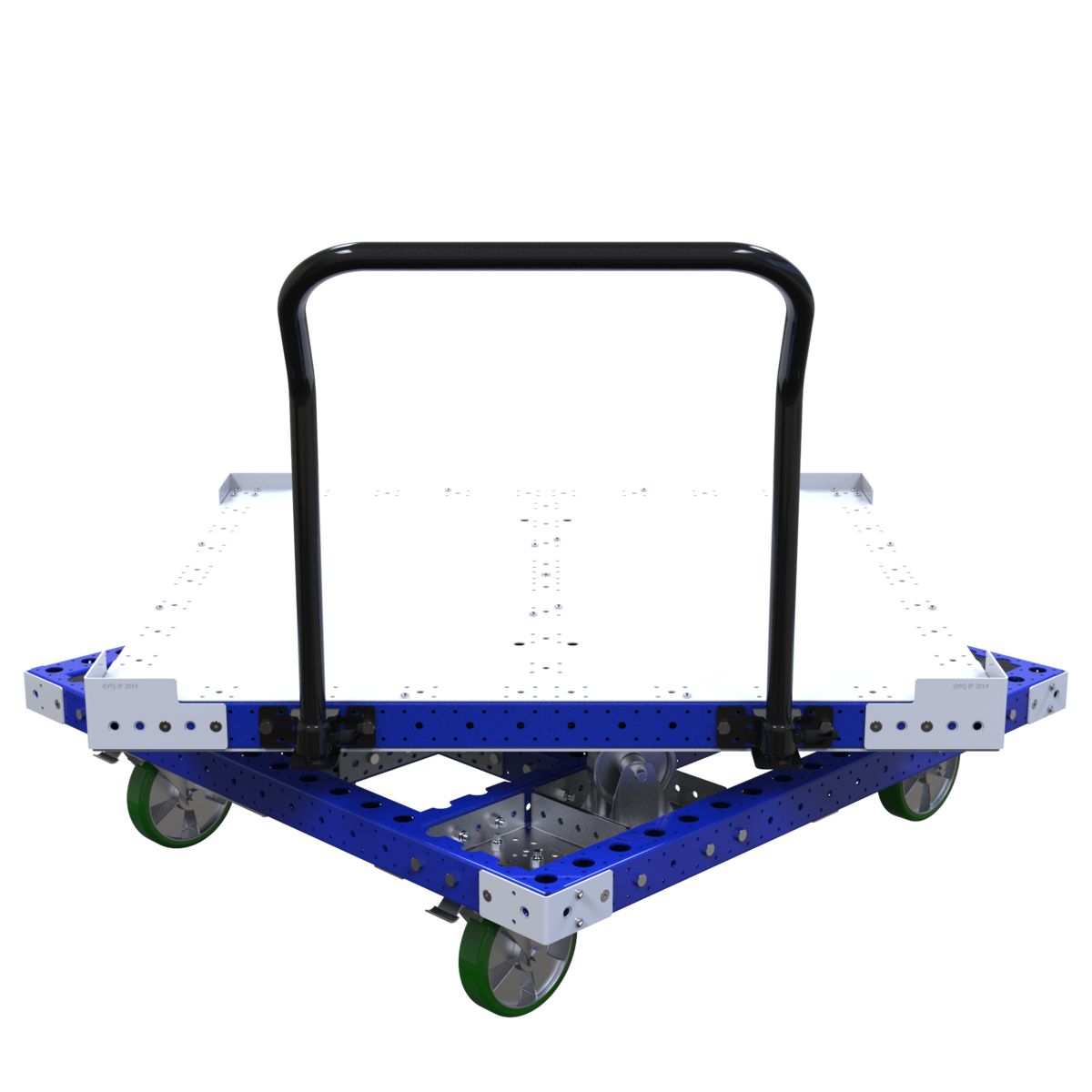 Plateauwagen met draaiplateau LF-100-5819 -1260x1260mm - 681kg