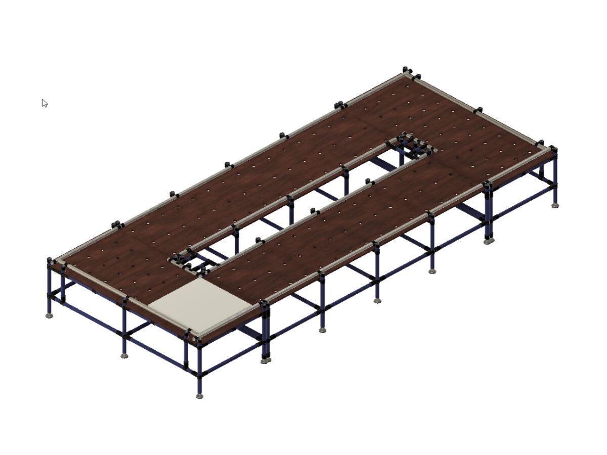 Assemblage conveyor met kogelpotten LF034 -