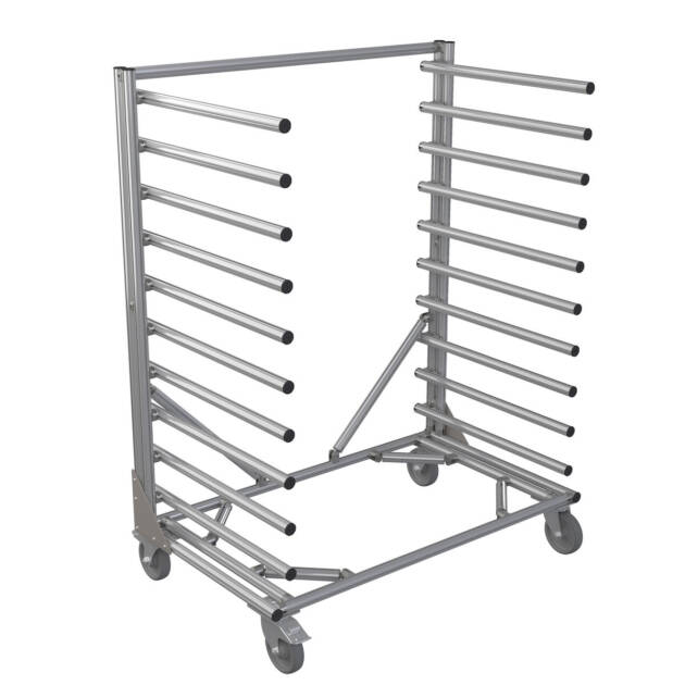 Draagarmkar enkelzijdig 10 posities LF21170198-08 - 1380x800x1800mm - 300kg