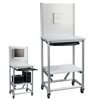 PC trolley met perfo paneel LF21170198-09E - 770x550mm - 200kg
