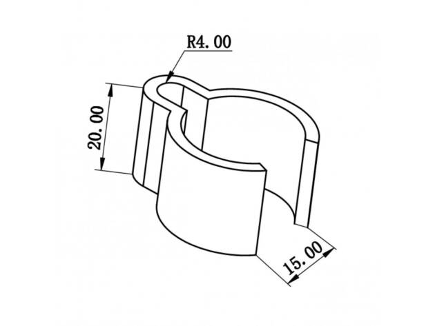Plastic clamp