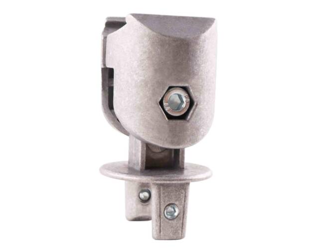Aluminium 180° angular connector