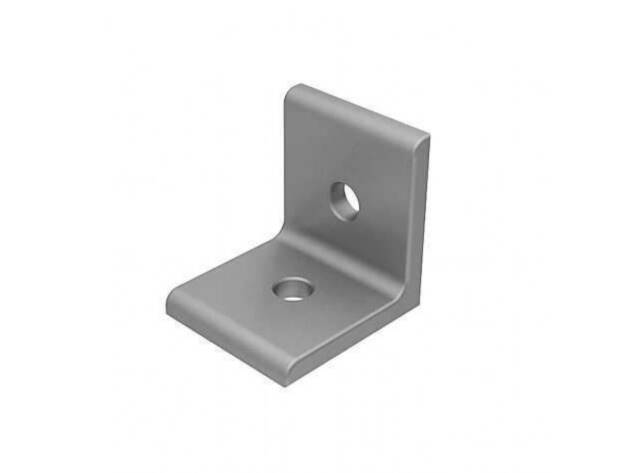 Aluminium inside angle 90°, 2-hole, 40x40x36, anodized E6/EV1