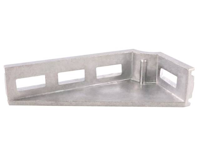Floor angle 117x57x28 mm, Die- cast aluminum