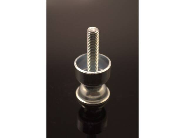 Stelvoet M10, L=61mm, dia 34mm, ESD