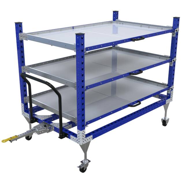 Etagewagen voor AGV transport LF-100-3865 - 2030x1260 - 147kg