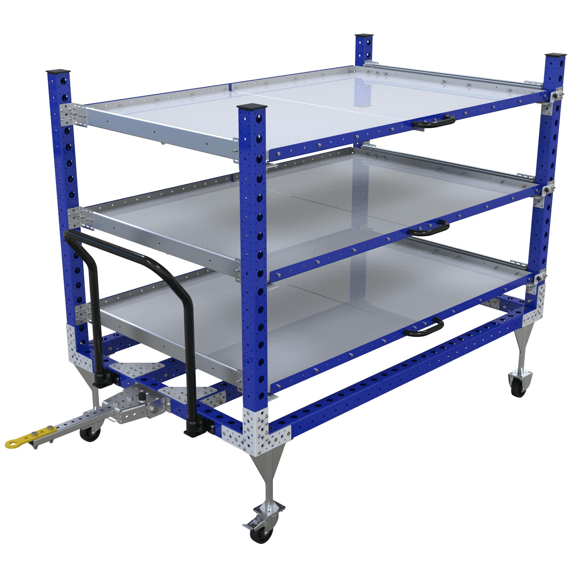 Etagewagen voor AGV transport LF-100-3865 - 2030x1260 - 147kg