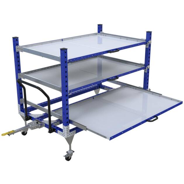 Etagewagen voor AGV transport LF-100-3865 - 2030x1260 - 147kg