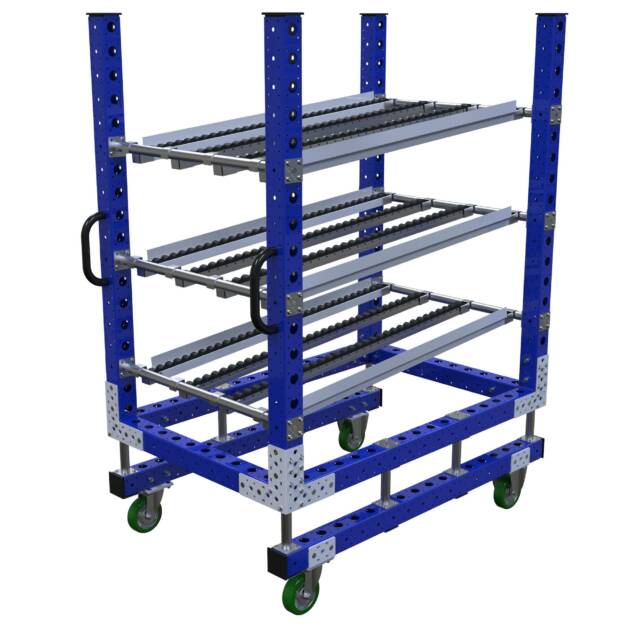 Kar met doorrolstelling voor AGV transport LF-100-5150 - 840x1260mm - 400kg