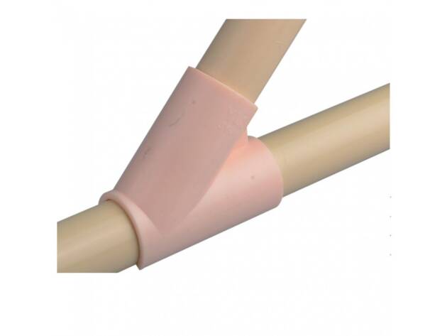 Plastic 45° joint